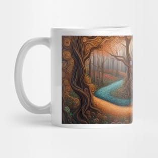 Fantasy Enchanted folkart Forest Mug